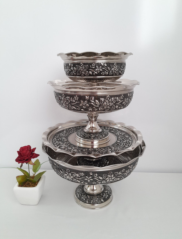 سرویس پذیرایی مسی زنجان ۴ تکه