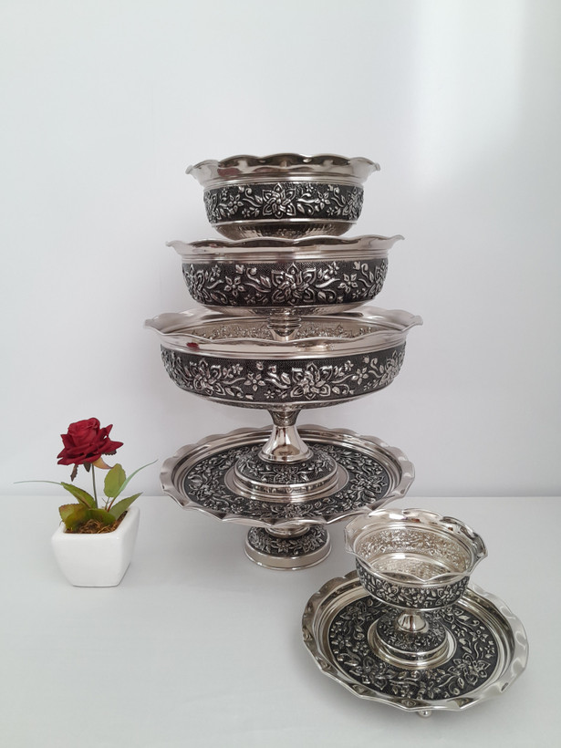 سرویس پذیرایی مسی زنجان ۴ تکه