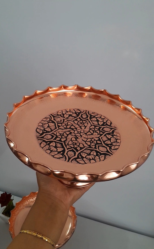 سرویس پذیرایی مسی زنجان ۴ تکه